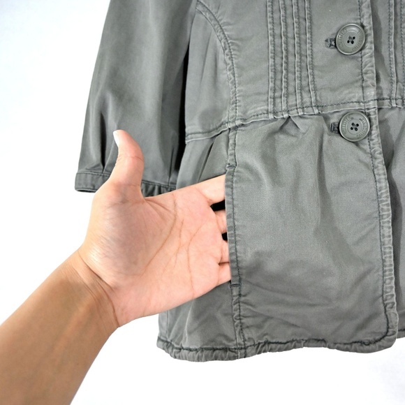 *Moved to @Foxtail90* HOLLISTER Peplum Jacket - Picture 3 of 8